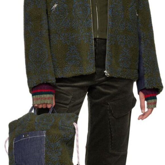 Paria Farnezah Kahki Fleece Jacket - Picture 3 of 5